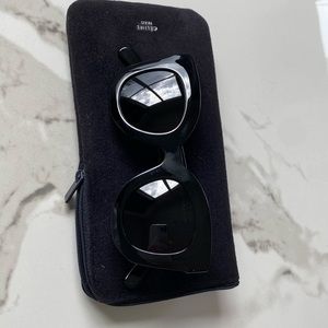 Cèline butterfly black sunglasses original used